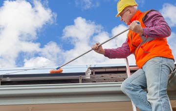 Swainshill soft wash roof cleaning